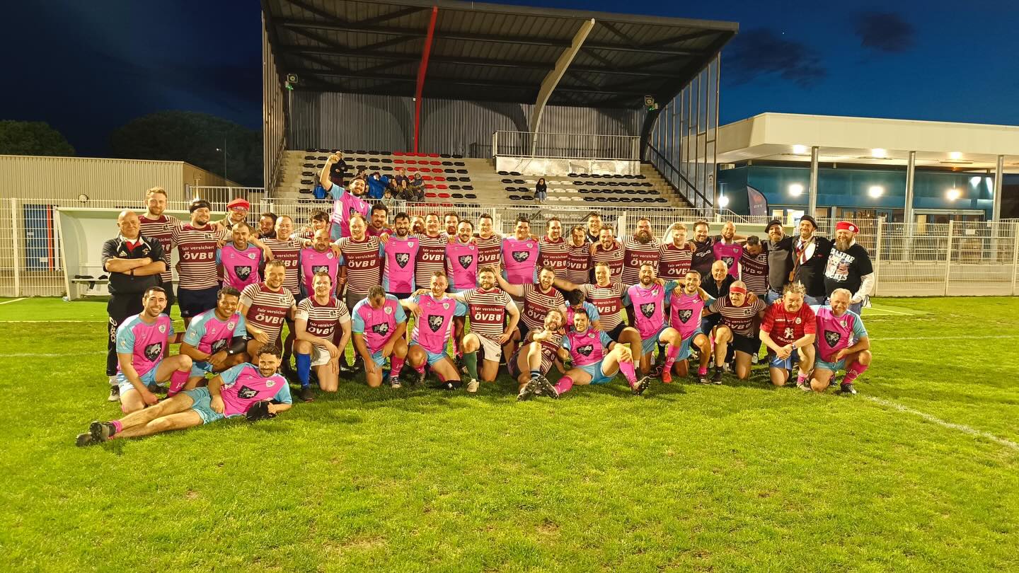 Mannschaftsevent im Stadion